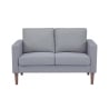 Moderner 2-Sitzer Sofa aus Baumwolle 137x73x82cm Ramsey Modell