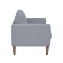 Divano 2 posti moderno in cotone 137x73x82cm Ramsey Caratteristiche