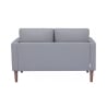 Canapé 2 places moderne en coton 137x73x82cm Ramsey Prix