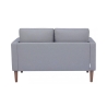 Divano 2 posti moderno in cotone 137x73x82cm Ramsey Misure