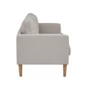 Moderner 3-Sitzer-Sofa mit Holzoptik-Beinen Ramsey Modell