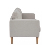 Divano 3 posti moderno con gambe effetto legno Ramsey Modello