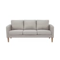 Moderner 3-Sitzer-Sofa mit Holzoptik-Beinen Ramsey Verkauf