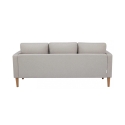 Divano 3 posti moderno con gambe effetto legno Ramsey Caratteristiche