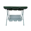 Dondolo da giardino con cuscini sfoderabili Green Promozione