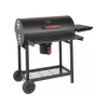 Barbecue a carbonella in acciaio ruote coperchio 2 griglie Tennessee Saldi