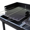 Barbecue à charbon avec roues et 2 grilles réglables Wisconsin Réductions