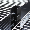 Barbecue a carbonella con ruote e 2 griglie regolabili Wisconsin Stock