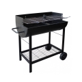 Barbecue à charbon avec roues et 2 grilles réglables Wisconsin Promotion