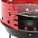 Barbecue à charbon portable rond grille Ø36cm Camping Réductions
