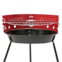 Barbecue a carbonella portatile rotondo griglia Ø36cm Camping Saldi