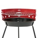 Barbecue à charbon portable rond grille Ø36cm Camping Remises