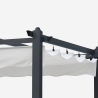Pavillon 3 x 3 Meter Quadratisch Aluminium für Garten Café Hotel Restaurant Firenze Katalog