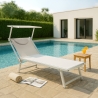 Lettino spiaggia mare prendisole professionale alluminio Italia Offerta