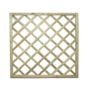 Treillis en bois de pin 90x90 pour plantes grimpantes Sandra Promotion