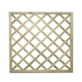 Treillis en bois de pin 90x90 pour plantes grimpantes Sandra Promotion