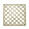 Treillis en bois de pin 90x90 pour plantes grimpantes Sandra Promotion