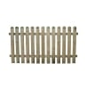 Enclos en bois de pin imprégné pour jardins 180x100 cm Promotion
