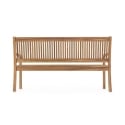 Banc de jardin en bois d'acacia 3 places Lidia Offre