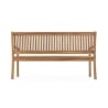 Banc de jardin en bois d'acacia 3 places Lidia Offre