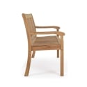 Banc de jardin en bois d'acacia 3 places Lidia Remises