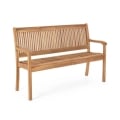 Banc de jardin 2 places en bois d'acacia Matara Promotion