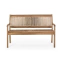 Banc de jardin 2 places en bois d'acacia Matara Vente