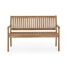 Banc de jardin 2 places en bois d'acacia Matara Vente