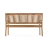 Banc de jardin 2 places en bois d'acacia Matara Offre