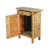 Table de chevet en bois avec porte et tiroir Farran Offre