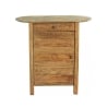 Table de chevet en bois avec porte et tiroir Farran Remises