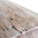 Buffet en bois de pin recyclé avec 4 tiroirs Heron Réductions