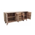 Buffet en bois de pin recyclé avec 4 tiroirs Heron Vente