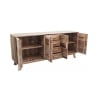 Buffet en bois de pin recyclé avec 4 tiroirs Heron Vente