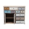 Buffet commode shabby chic en bois multicolore Greg Remises