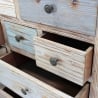 Buffet commode shabby chic en bois multicolore Greg Réductions
