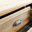Cassettiera in legno naturale per camera da letto 5 cassetti Farley Sconti