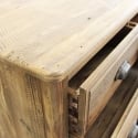 Farley Kommode aus naturbelassenem Holz für das Schlafzimmer mit 5 Schubladen Katalog