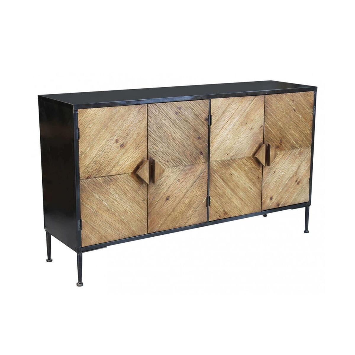 Buffet en bois et métal style industriel Derek Promotion Buffet en bois et métal style industriel Derek Promotion