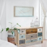 Commode à tiroirs en bois style shabby chic Denny Choix