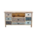 Commode à tiroirs en bois style shabby chic Denny Modèle