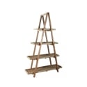Libreria da salotto con 4 scaffali in legno di pino Callie Promozione