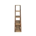 Libreria da salotto con 4 scaffali in legno di pino Callie Saldi