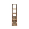 Libreria da salotto con 4 scaffali in legno di pino Callie Saldi