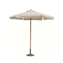 Parasol de jardin rond Ø2,5m mât central en bois Fantasy Remises
