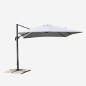 Ombrellone giardino 3x3 braccio alluminio quadrato Paradise Catalogo