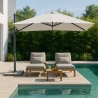 Ombrellone giardino 3x3 braccio alluminio quadrato Paradise Saldi