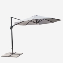 Ampelschirm 3m Pendelschirm Garten Café Alu Paradise Auswahl