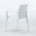 Cream Grand Soleil 22er Stapelbare Stühle mit Armlehnen aus Polypropylen  Lagerbestand