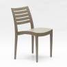 24er Set Stühle Polypropylen für Restaurant Firenze Grand Soleil Modell